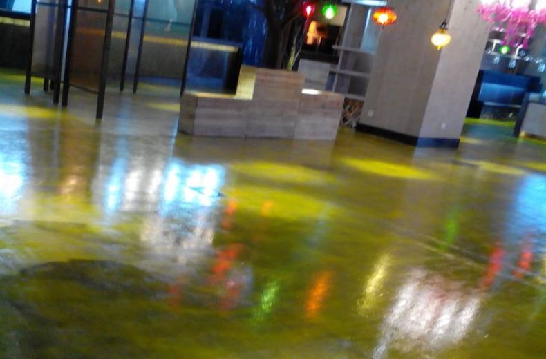 水性藝術地坪漆-環氧地坪漆，水性地坪漆!